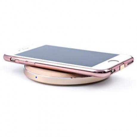 VDELI QI - 005 LIMITLESS SERIES WIRELESS CHARGER WOODEN QI RAPID CHARGING PAD (WOOD COLOR)