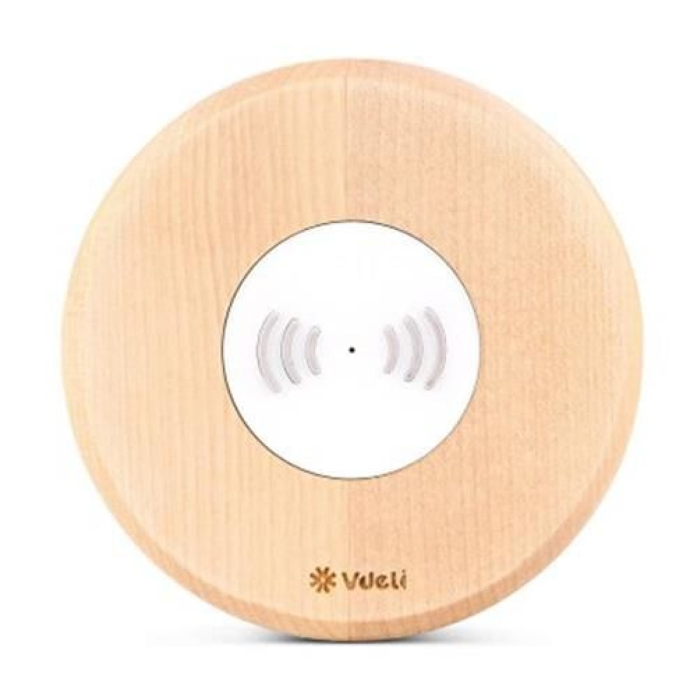 VDELI QI - 001 WIRELESS CHARGING PAD WIRELESS CHARGER FOR ALL QI-ENABLED DEVICES (WOOD GAI