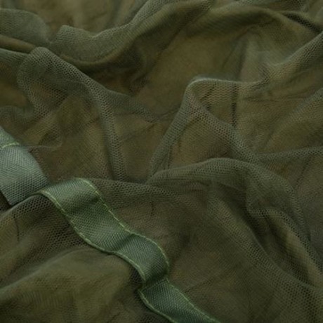 SINGLE PERSON PORTABLE PARACHUTE FABRIC MOSQUITO NET HAMMOCK FOR INDOOR OUTDOOR USE (ARMY 