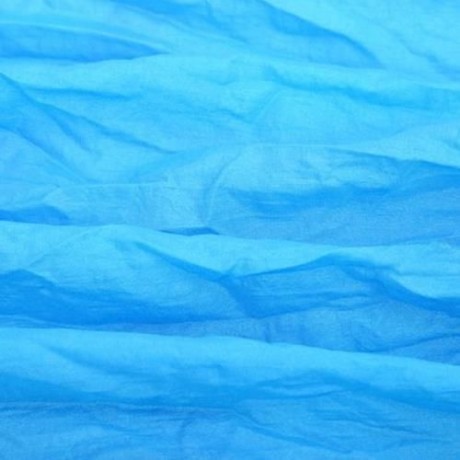 SINGLE PERSON PORTABLE PARACHUTE FABRIC MOSQUITO NET HAMMOCK FOR INDOOR OUTDOOR USE (BLUE 