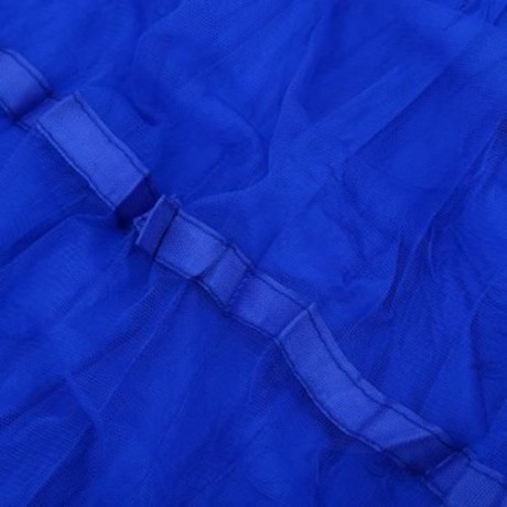 SINGLE PERSON PORTABLE PARACHUTE FABRIC MOSQUITO NET HAMMOCK FOR INDOOR OUTDOOR USE (DEEP 