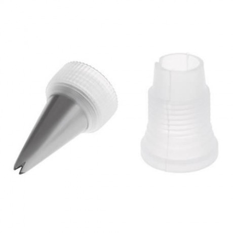 52PCS STAINLESS STEEL ICING PIPING NOZZLES CAKE DECORATING SUGARCRAFT TIP TOOL SET (SILVER