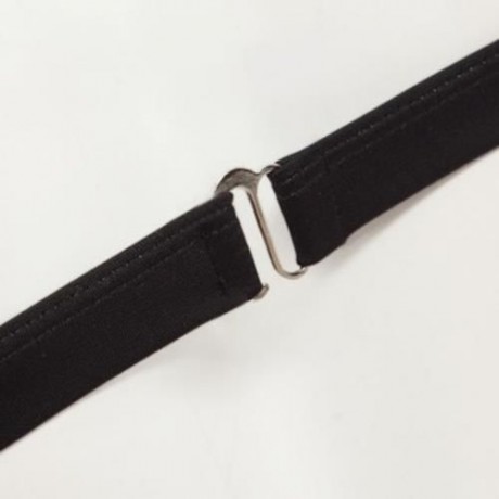 SEXY BIKINI GRENADINE HOLLOW OUT DESIGN TWO PIECES SWIMMING SUITS FOR LADY (BLACK)