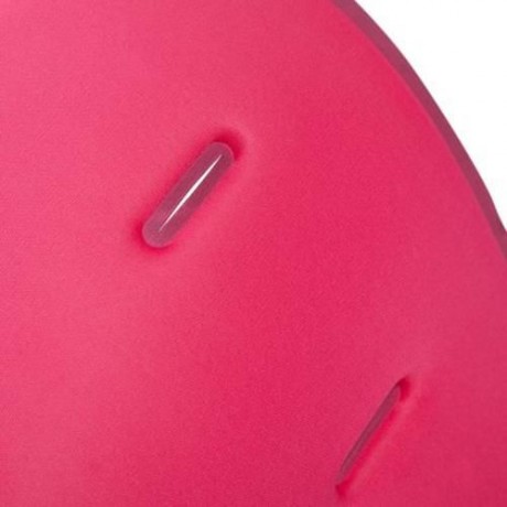 SOLID COLOR BREATHABLE COTTON CUSHION FOR BABY CARRIAGE (ROSE)