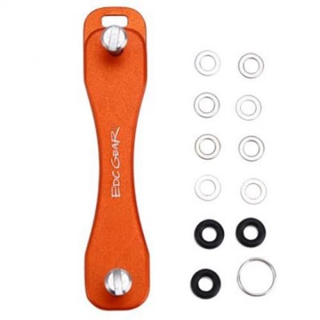 EDC GEAR PORTABLE HARD OXIDE AVIATION ALUMINUM KEY ORGANIZER OUTDOOR TRAVEL KITS EDC TOOL 