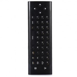 MX9 AIR MOUSE MICRO KEYBOARD 2-IN-1 2.4GHZ WIRELESS REMOTE CONTROL WITH USB RECEIVER (BLAC