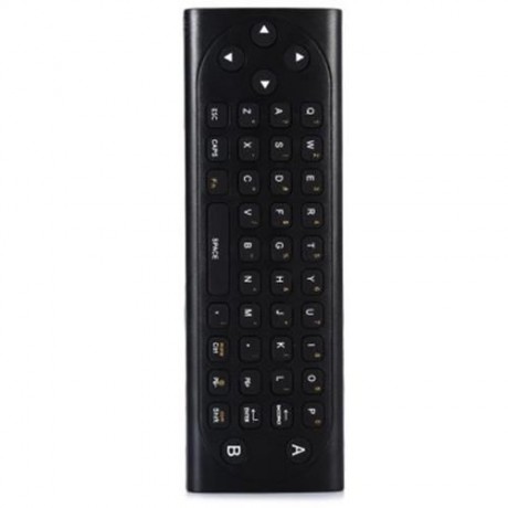 MX9 AIR MOUSE MICRO KEYBOARD 2-IN-1 2.4GHZ WIRELESS REMOTE CONTROL WITH USB RECEIVER (BLAC