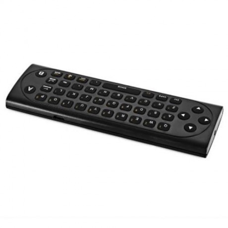 MX9 AIR MOUSE MICRO KEYBOARD 2-IN-1 2.4GHZ WIRELESS REMOTE CONTROL WITH USB RECEIVER (BLAC