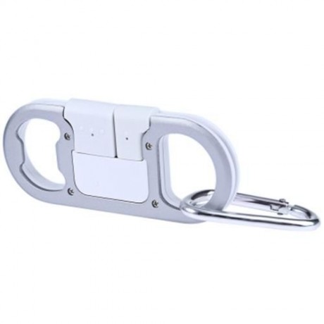 BOTTLE OPENER KEY RING DATA LINE CHARGING SYNC CABLE 8 PIN USB 2.0 FOR IPHONE 5S / 6 / 6S 