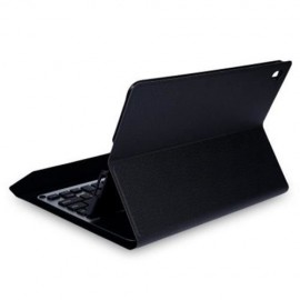 WIRELESS ALUMINUM BLUETOOTH 3.0 ABS KEYBOARD USB CHARGING CABLE PU PROTECTIVE LEATHER CASE