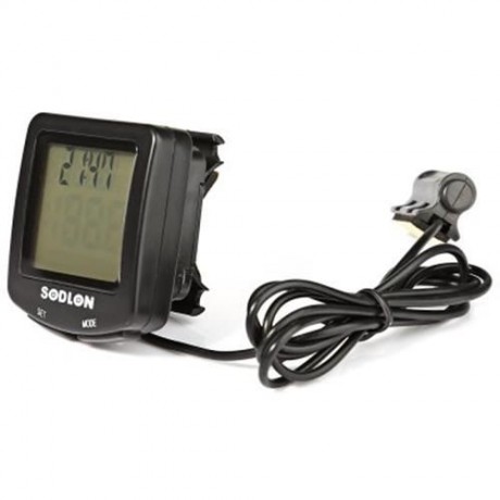 SODLON SD - 571 WIRED BICYCLE COMPUTER WATER RESISTANT CYCLING ODOMETER SPEEDOMETER WITH B