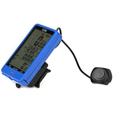 SUNDING SD - 576C WATER RESISTANT TOUCH SCREEN WIRELESS BIKE COMPUTER SPEEDOMETER WITH LCD