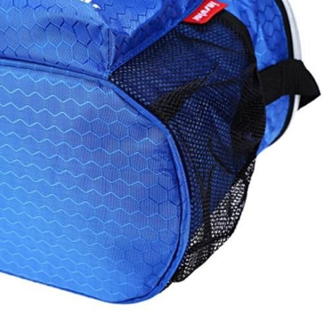 INSULAR PORTABLE WATERPROOF BABIES DIAPER BAG WITH MESH BAG (SAPPHIRE BLUE)