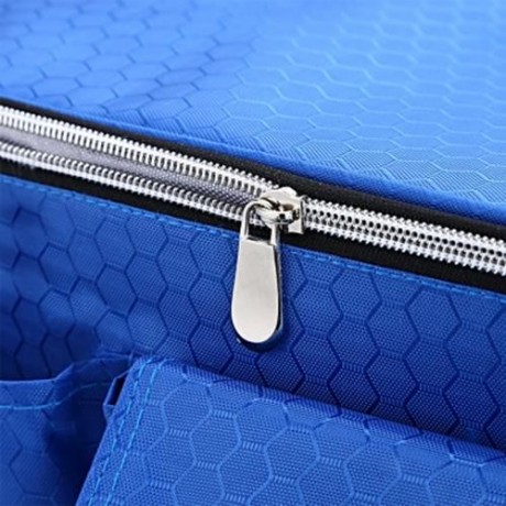 INSULAR PORTABLE WATERPROOF BABIES DIAPER BAG WITH MESH BAG (SAPPHIRE BLUE)