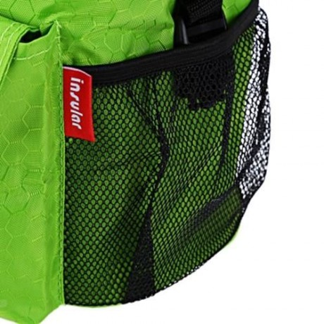 INSULAR PORTABLE WATERPROOF BABIES DIAPER BAG WITH MESH BAG (GREEN)