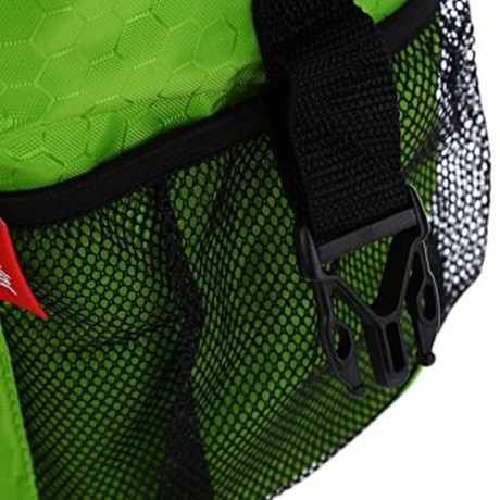 INSULAR PORTABLE WATERPROOF BABIES DIAPER BAG WITH MESH BAG (GREEN)