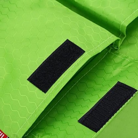 INSULAR PORTABLE WATERPROOF BABIES DIAPER BAG WITH MESH BAG (GREEN)