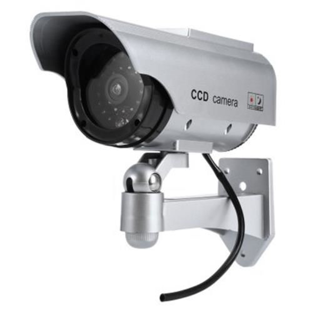 SOLAR ENERGY REALISTIC DUMMY SURVEILLANCE SECURITY CCTV STICKER CAMERA FLASHING RED LED LI SOLAR ENERGY REALISTIC DUMMY SURVEILLANCE SECURITY CCTV STICKER CAMERA FLASHING RED LED LI