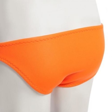 SEXY COLOR BLOCK WIRE FREE PUSH UP TRIANGLE LOW WAIST TWO SEPARATE SBR CR BIKINI SET SWIMW