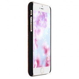 RETRO TOTEM PATTERN EMBOSSMENT CARVING DESIGN WOOD BACK CASE COVER FOR IPHONE 6 / 6S (DEEP