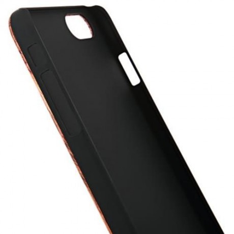 RETRO EMBOSSMENT CARVING DESIGN WOOD BACK CASE COVER FOR IPHONE 6 PLUS / 6S PLUS (DEEP BRO
