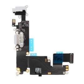 5PCS HEADPHONE AUDIO CHARGING DATA USB PORT FLEX CABLE REPAIR PARTS FOR IPHONE 6 PLUS (LIG