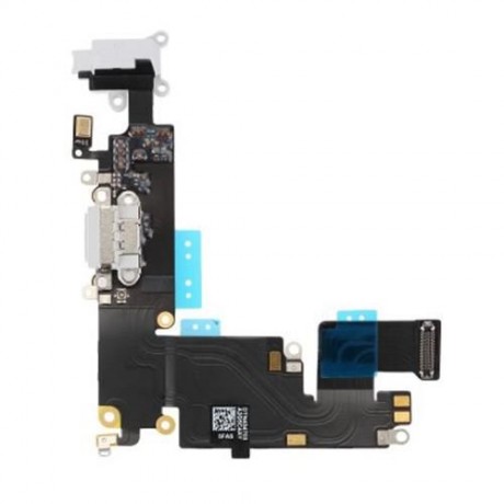 5PCS HEADPHONE AUDIO CHARGING DATA USB PORT FLEX CABLE REPAIR PARTS FOR IPHONE 6 PLUS (LIG