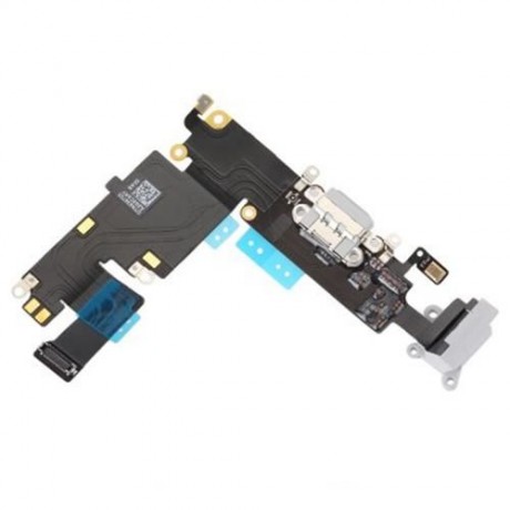 5PCS HEADPHONE AUDIO CHARGING DATA USB PORT FLEX CABLE REPAIR PARTS FOR IPHONE 6 PLUS (LIG