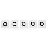 5PCS / SET HOME BUTTON HOLDER RUBBER FOR IPHONE 6 PLUS (BLACK)