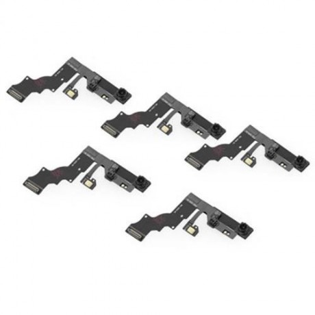 5PCS FRONT FACING CAMERA FLEX CABLE REPLACEMENTS FOR IPHONE 6 PLUS (BLACK)