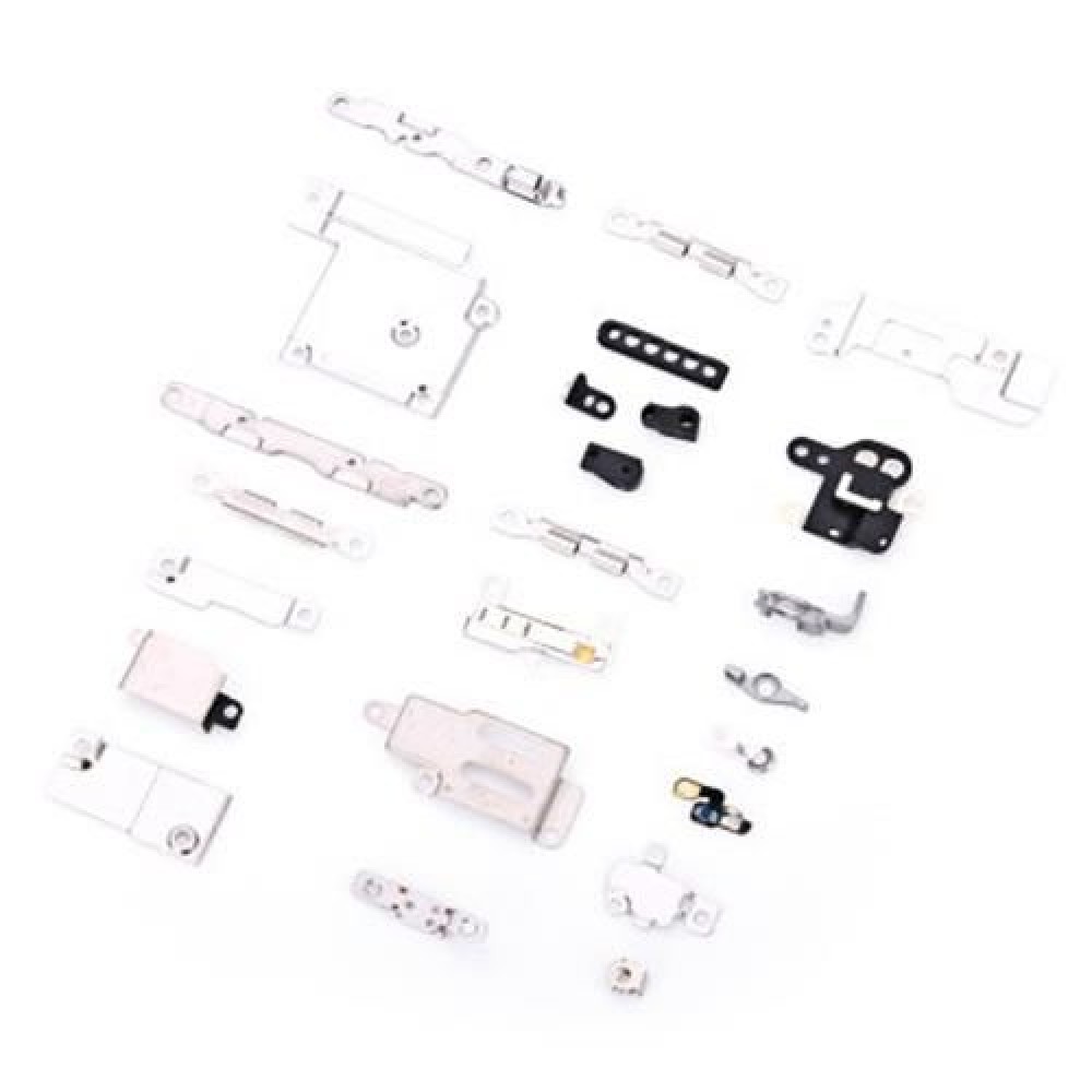 5 SETS METAL PARTS HOLDER BRACKET SHIELD PLATE HOME LOGIC KIT REPLACEMENTS FOR IPHONE 6 (S 5 SETS METAL PARTS HOLDER BRACKET SHIELD PLATE HOME LOGIC KIT REPLACEMENTS FOR IPHONE 6 (S