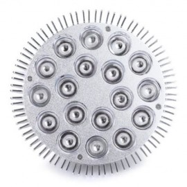E27 18W 18 LEDS LED GROW LIGHT HYDROPONIC PLANT LAMP (SILVER)