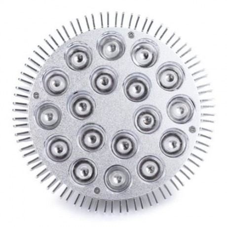 E27 18W 18 LEDS LED GROW LIGHT HYDROPONIC PLANT LAMP (SILVER)