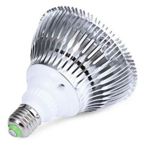 E27 18W 18 LEDS LED GROW LIGHT HYDROPONIC PLANT LAMP (SILVER)
