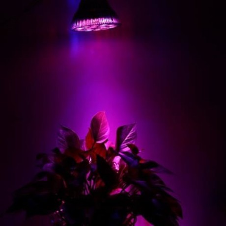 E27 18W 18 LEDS LED GROW LIGHT HYDROPONIC PLANT LAMP (SILVER)