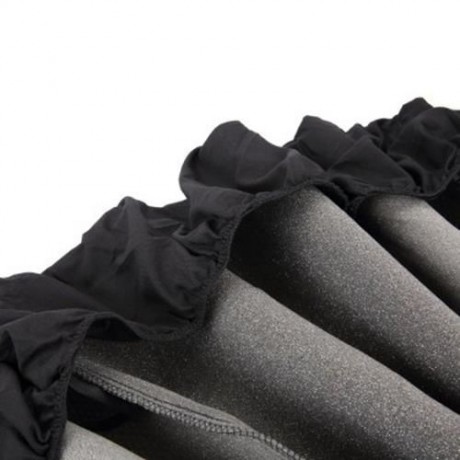 T22507GR 10PCS CAR SEAT COVER SET WATER-RESISTANT ANTI-DUST SANDWICH FABRICS AUTO CUSHION 