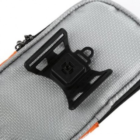 ROSWHEEL QUICK DISASSEMBLING FASTENER DOUBLE ZIPPER TOUCH SCREEN BIKE HANDLEBAR PHONE BAG 