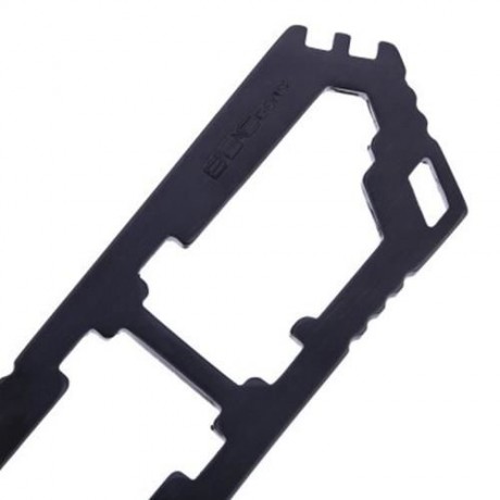 EDCGEAR OUTDOOR STAINLESS STEEL MULTIPURPOSE WRENCH SURVIVAL TOOL WITH FOUR STREWDRIVER BI