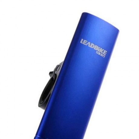 OUTDOOR ALUMINUM ALLOY BICYCLE LED FRONT LIGHT WITH FRAME SET (BLUE)