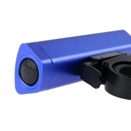 OUTDOOR ALUMINUM ALLOY BICYCLE LED FRONT LIGHT WITH FRAME SET (BLUE)
