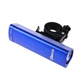 OUTDOOR ALUMINUM ALLOY BICYCLE LED FRONT LIGHT WITH FRAME SET (BLUE)