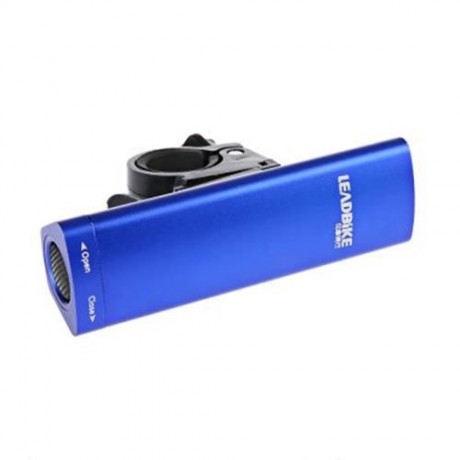 OUTDOOR ALUMINUM ALLOY BICYCLE LED FRONT LIGHT WITH FRAME SET (BLUE)