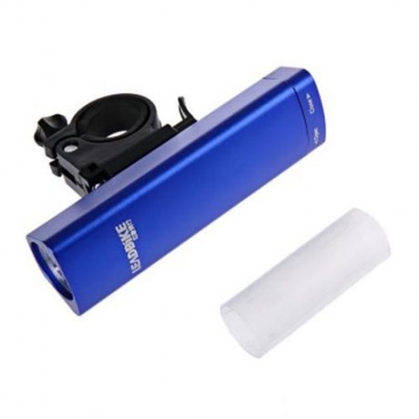 OUTDOOR ALUMINUM ALLOY BICYCLE LED FRONT LIGHT WITH FRAME SET (BLUE)