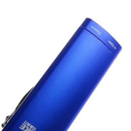 OUTDOOR ALUMINUM ALLOY BICYCLE LED FRONT LIGHT WITH FRAME SET (BLUE)