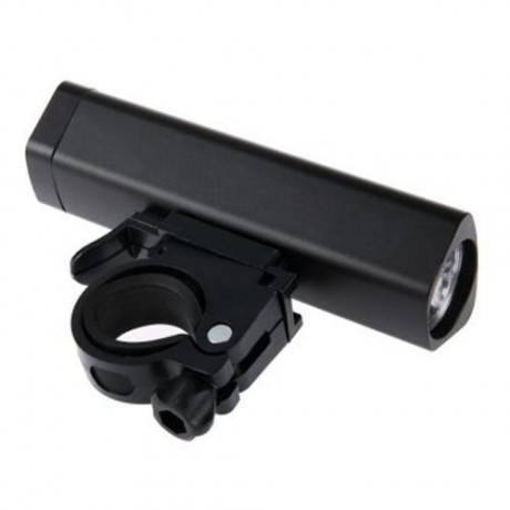 OUTDOOR ALUMINUM ALLOY BICYCLE LED FRONT LIGHT WITH FRAME SET (BLACK)