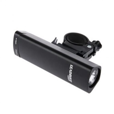 OUTDOOR ALUMINUM ALLOY BICYCLE LED FRONT LIGHT WITH FRAME SET (BLACK)