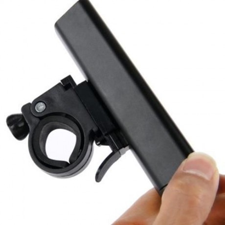 OUTDOOR ALUMINUM ALLOY BICYCLE LED FRONT LIGHT WITH FRAME SET (BLACK)