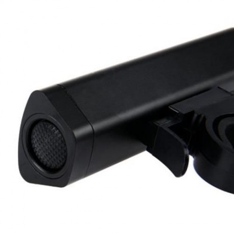 OUTDOOR ALUMINUM ALLOY BICYCLE LED FRONT LIGHT WITH FRAME SET (BLACK)