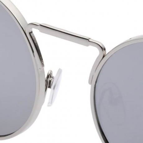 STYLISH COLORED COATING LADIES EYEWEAR ROUND FRAME PUNK FROG SUNGLASSES (#2)