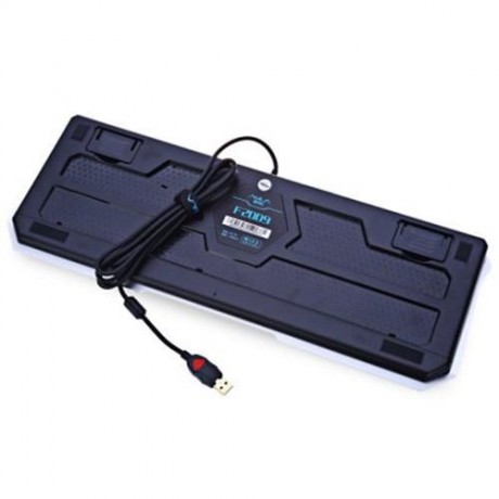 AULA F2009 LED BACKLIT PROFESSIONAL BLUE AXIS MECHANICAL GAMING KEYBOARD (BLACK)